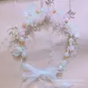 Accesorios para la Cabeza de Niña Guirnalda del Bosque Diadema Corona de Hada Diadema de Princesa Florista Accesorios para Actuación de Cumpleaños Dulce y Versátil Popular