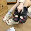 2026 Nuevo Estilo Manzana Lazo Lindo Versátil Flor para Zapato Accesorios DIY Desmontable Dibujos Animados Dijes para Zapatos para Zuecos