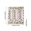Suministros de Decoración Navideña Hielo Recubierto Pintado Caramelo Hielo Pick Caña Árbol de Navidad Decoración Props Ventana Regalo Colgantes