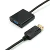 Cable Adaptador Hd de DP a VGA DisplayPort a VGA/HDMI/DVI Puerto Único Convertidor Hembra