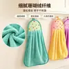 Toalla de Mano para Pared del Hogar Cocina Baño Absorbente Secado Rápido Paño para Secar Manos Lindo Colgante Toalla de Mano sin Pelusa