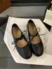 Zapatos de Salón Cuadrados con Pliegues Estilo Retro para Mujer, Novedad Primavera y Otoño 2025, Bailarinas con Corte de Moño, Zapatos Mary Jane