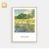 Pintura decorativa de Van Gogh parede de fundo de sofá da sala de estar pintura de parede mural criativo para restaurante varanda do quarto pintura do céu estrelado girassol