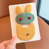 Pinza para el pelo de conejito súper linda coreana Accesorios para el cabello para niños que no dañan el cabello Pinza de clip para el pelo de princesa para niñas Gorro