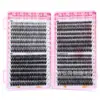 Amazon Hot Melt 30D/40D/50D Pestañas Postizas 32 Filas Libro de Pestañas Rizadas D Volumen Mixto Segmentadas Gruesas
