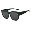 Nuevo Set Especial de Gafas del Fabricante para Miopía, Gafas Polarizadas Trendy Tr para Hombre, Gafas de Sol con Marco Grande para Conducir Mujer 888