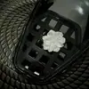 Acessórios de Flor de Sapato de Cristal Resistentes Estilo Coreano com Lantejoulas Bordadas, Franjas de Cristal Exquisite de Estilo Leve de Luxo