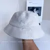 Moda Coreana Destaca Sombrero de Pescador Cálido para Mujer en Invierno, Elegante Sombrero de Cubo Versátil, Tendencia de Sombrero de Cubo Simple y Elegante Resistente al Frío