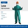 Roupa de proteção química secundária contra fogo, resistente a ácidos e álcalis leves, anti-veneno, à prova de respingos químicos, classe C