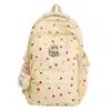 Mochila Escolar Fofa e Estilosa, Mochila Inspirada na Dopamina Japonesa, Bolsa de Ombro Duplo Leve Doce e Fresca para Mulheres