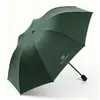 Paraguas para lluvia y sol, manual, unisex, paraguas con protección solar recubierto de negro al 70% de descuento, doble propósito, protección solar, protección UV, gran cantidad en stock