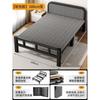 Cama Dobrável para Uso Individual, Cama Simples para Uso Doméstico, Cama para Cochilo no Escritório, Cama para Cochilo no Dormitório, Cama Pequena para Adulto, Cama de Ferro Atacado