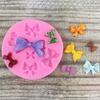 Suministro Transfronterizo del Fabricante Molde de Silicona para Pastel Múltiples Formas de Lazo Yeso Pegamento Hecho a Mano DIY Moldes para Fondant