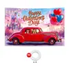 Ambiente Romántico Transfronterizo Parejas Decoración Fotográfica para Fiestas de Alto Nivel Día de San Valentín Bandera de Garaje Banner Tela de Fondo