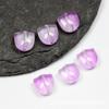 16Zb Flores Tulipa Esmaltadas Folhas Contas de Barco Contas de Vidro DIY Brincos Artesanais Pulseira Acessórios Materiais