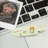 Presilha de Cabelo Fofa Rilakkuma Sem Costura Desenho Animado Menina Versátil Presilha para Franja Lateral Grampo de Cabelo Fresco Versátil