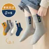 [Explosiones] Calcetines para Niños Calcetines Infantiles Primavera y Otoño Niños y Niñas Estudiantes Calcetines de Oso de Dibujos Animados Coreanos