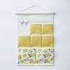 Estilo coreano grande simples porta de armazenamento pendurado saco de parede pendurado multi-camada guarda-roupa saco de armazenamento fábrica vendas diretas