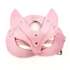 Máscara de Raposa Sexy Sm para Role-Playing Festa de Formatura Máscara para Casal Flerte Sexual Máscara de Maquiagem Acessórios Sexuais Mascarados