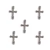 Venta Caliente Transfronteriza Aleación Multicolor Colgante de Cruz Accesorios para Joyería DIY Pulsera Llavero Colgante para Pendiente T112