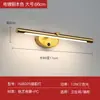 Luz frontal de espelho estilo europeu atacado, luz à prova d'água para lavatório, luminária de parede simples para quarto, fornecimento transfronteiriço do fabricante, tipo botão de Guangdong