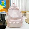 Mochila Escolar Cuadros Fresca y Sencilla Estilo Japonés para Niñas de Primaria, Mochila Minimalista para Niñas, Mochila de Alto Valor para Estudiantes de Secundaria