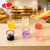 Nuevo Juguete de Taza de Bebida de Jugo Simulada en Miniatura para Casa de Muñecas, Materiales DIY, Decoraciones de Resina en Miniatura, Venta al por Mayor Directamente de Fábrica