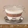 Cozinhando chá ao redor do fogão, fogão a carvão antigo interno, fogão lateral doméstico, fogão de barro, churrasqueira externa, equipamento para assar chá em argila