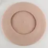 Boina de Lana para Mujer Otoño e Invierno Estilo Coreano Británico Vintage Color Caramelo Invierno Lana Tejida Color Sólido Sombrero de Pintor Beilei