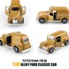 Nossen 1:38 Clásico Retro Vintage Coche Camioneta Aleación Modelo de Coche Juguete para Niños Venta al por Mayor Transfronteriza