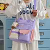 Bolso de Mano Estilo Coreano Ins Estilo Universitario, Versátil para Ir al Trabajo y a Clase, Bolso de Hombro Casual para Mujer, Bolso Cruzado, Bolso para Tutorías