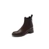 Tacón de Bota Profesional Nueva Funda para Bota Tacón Cuadrado Botas de Mujer Barril Corto Europeo y Americano 43 Comercio Exterior 33 Botas Martin Botas de Barril Ahumado para Adulto