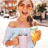 Amazon Stanley Tapón de Pajita de Silicona Vaso para Hielo Enchufe a Prueba de Polvo Tapa para Vaso de Agua Vaso con Pajita Material de Silicona a Prueba de Fugas