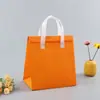 Bolsa Desechable para Llevar de Tela No Tejida con Asa para Té con Leche Aislada con Papel de Aluminio Engrosado Bolsa de Hielo Tridimensional Venta al por Mayor