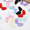 Alas de Ángel de Satén Repujado Ultrasónico DIY Juguetes para Niños Accesorios para el Cabello Accesorios de Decoración para Ropa Materiales al por Mayor