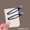 Pinza BB retro con forma de corazón para el verano para niños, pinza para el pelo minimalista lisa, pinza para flequillo de bebé, nuevo accesorio para el pelo 2026