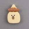 Acessórios de Resina Cor de Chá com Leite Urso Laço Fofo Coelho diy Decoração de Adesivo para Capa de Celular Material Artesanal