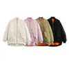 Stock Listo de Fábrica Comercio Exterior Ropa de Mujer al por Mayor 2025 Nuevo Holgado Estilo Americano Mono Chaqueta Chaqueta de Béisbol Abrigo Top