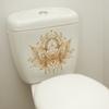 Shangyi WC24082 mandala decoración de pared para inodoro pegatinas de pared de PVC autoadhesivas impermeables baño pegatinas de inodoro transfronterizas venta al por mayor