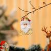 Exportación Transfronteriza 2025 Nueva Colección de Colgantes de Muñecos de Tela Regalos Pequeños de Navidad Adornos Colgantes para Árbol de Navidad