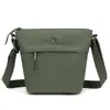 Bolsa para Teléfono Móvil Bolso Cruzado para Mujer Simple Sentido de Alta Gama Moda de Nicho Versátil Nuevo Bolso Cubo de Nailon Bolso de Hombro para Mujer
