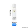 Material de empaque de vidrio cosmético de hombros redondos, juego de botella de esencia loción para el cuidado de la piel 120 ml, botella dispensadora de loción 50 g, botella de crema