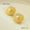 Brincos Geométricos com Cravação de Diamantes Amazon para Mulheres, Brincos de Luxo de Nicho Europeu e Americano, Brincos Fashion de Aço Titânio em Formato de Coração