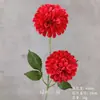 Casamento Estilo Chinês Estilo Vermelho Decoração de Guia de Estrada Arranjo de Flores Artificiais Flor de Teto Cerimônia de Noivado Arranjo de Banquete Arte com Flores Artificiais de Casamento