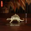 Dinossauro Jurássico Criativo Triceratops de Cobre Sólido Modelo Ornamento para Pontos Turísticos e Animais de Chá Venda Quente Transfronteiriça