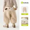 Pantalones Antiestáticos para Bebé Niños Dudu, Atuendo Elegante de Otoño, Pantalones Casuales para Niñas, Pantalones Largos para Niños, Ropa Infantil de Moda para Otoño