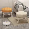 Atacado do Fabricante Banqueta com Rodinha Doméstica Roda Universal Banqueta com Costura Bonita Piso Giratório Baixa para Manicure Pedicure com Bebê Universal