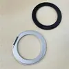 Soporte de Hebilla de Anillo Magnético en la Parte Trasera de la Funda del Teléfono Móvil Puede Girar 360 Grados, Accesorios Redondos de Soporte Magnético para Teléfono Móvil