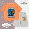 Conjunto de Camiseta de Manga Corta y Shorts de Algodón con Estampado de Verano de Moda Ropa Infantil Ins