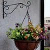 Gancho Transfronteiriço para Alimentador de Pássaros Externo, Gancho para Cesta de Flores Suspensa, Suporte de Suspensão de Parede para Sino de Vento Externo e Cesta de Flores
